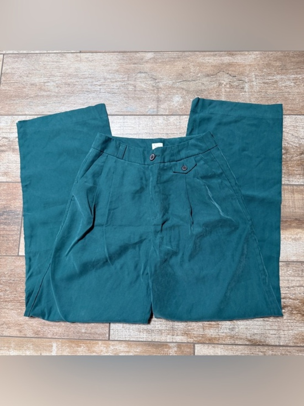 A New Day | Green Slack Pants